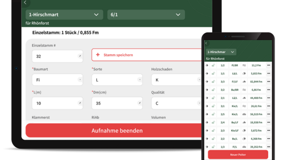 TimberData Holzaufnahme-App ist released: Erster Baustein der neuen Warenwirtschaft von DekaData