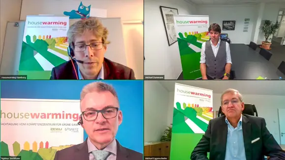 Onlinetagung Housewarming 2021 Spezial: Handwerk und Planer auf Wasserstoff-Technologie vorbereitet