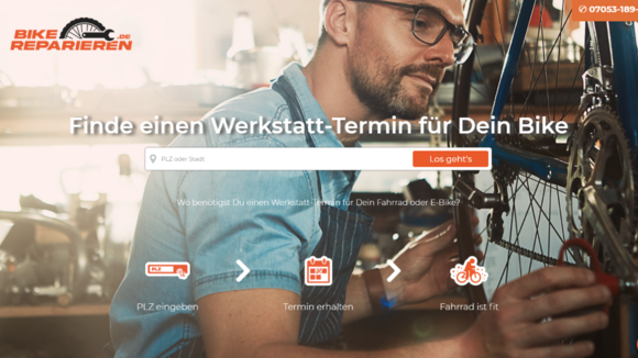 Es war noch nie einfacher, eine Fahrradwerkstatt zu finden