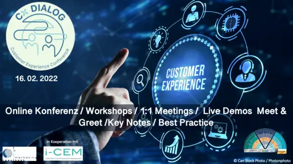 CX DIALOG 2022: Das virtuelle Event für Customer Experience