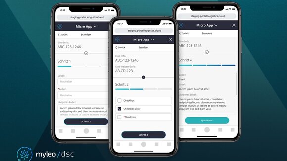 leogistics bietet No-Code-Editor für Logistik-Apps