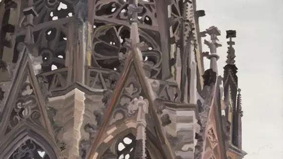 Merzhausen im Dezember - Almut Quaas: Freiburger Münster Bilder - artisse e.V.