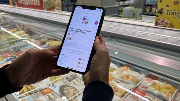 Vorbei an der Inflation. smhaggle App verhilft Konsumenten zum günstigeren Lebensmitteleinkauf.