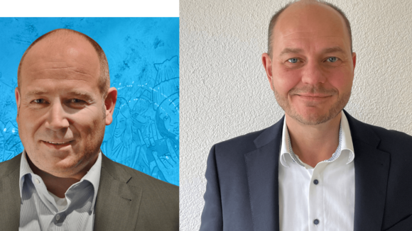 Neue Führungs-Mannschaft beim Häfft-Verlag: Schreibwarenexperte André Simon erhält Prokura und Hermann Hopf leitet Verkauf