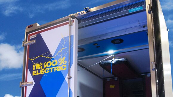 BlueSeal Luftschleier im Elektrofahrzeug