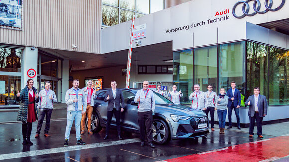 Audi Brussels gewinnt den Industrial Excellence Award Belgium 2021