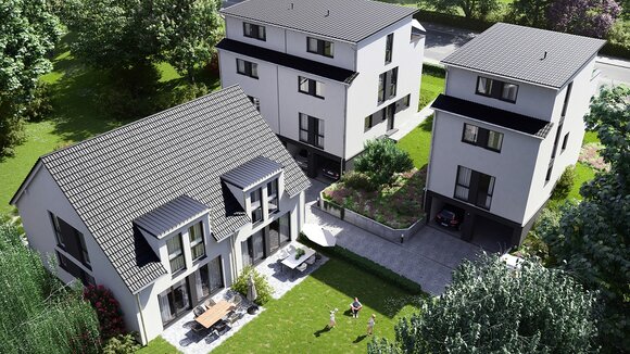 Neubauprojekt der KSK-Immobilien GmbH in Lohmar.