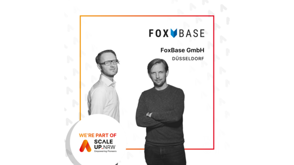 FoxBase als Top Startup in NRW ausgewählt