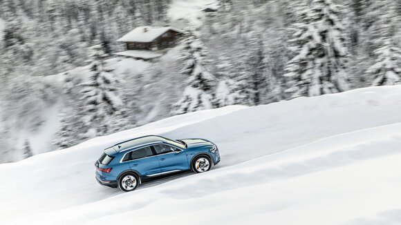 Kalt, kälter, Skandinavien: Mit dem Audi e-tron durch den norwegischen Winter