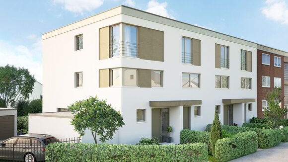 Neubauprojekt der KSK-Immobilien GmbH in Köln-Worringen.