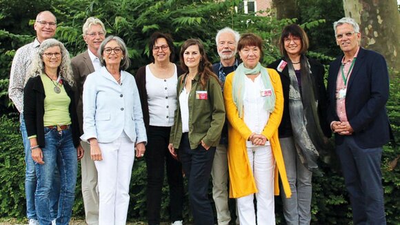 Referenten beim Symposion "Im Zentrum der Liebe"