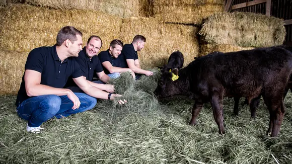Die Marblelution Gründer: Sebastian Röttcher, Robert Becker, Stefan Rottensteiner, Tobias Becker (v.l.n.r)