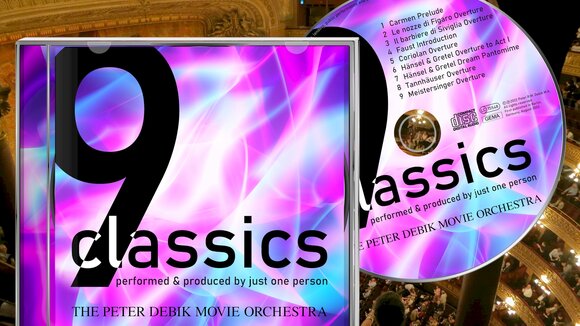 Collage aus Album Jewel Case und Audio-CD