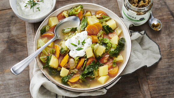 SweMa - Eintopf mit frischer Bio-Gemüsebrühe