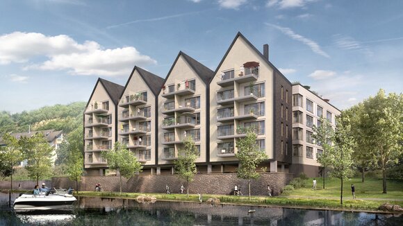 Visualisierung THE FLAG Senior Living Linz am Rhein