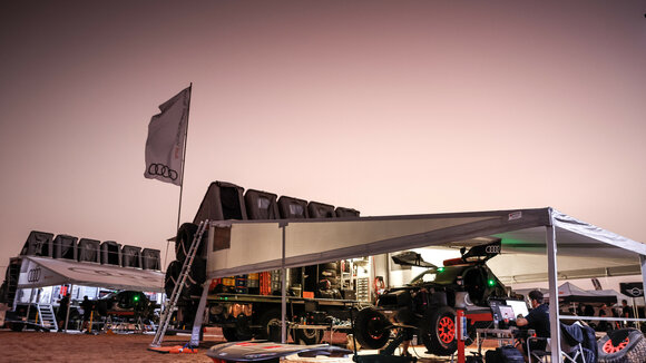 Rallye du Maroc 2022 Team Audi Sport