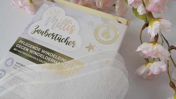 Millis Zaubertücher gegen Windeldermatitis
