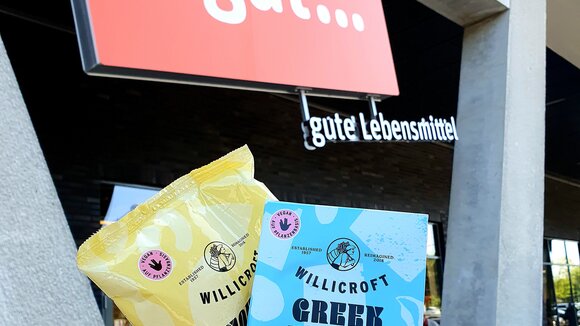 Willicroft Greek White und Young Dutch bei Tegut