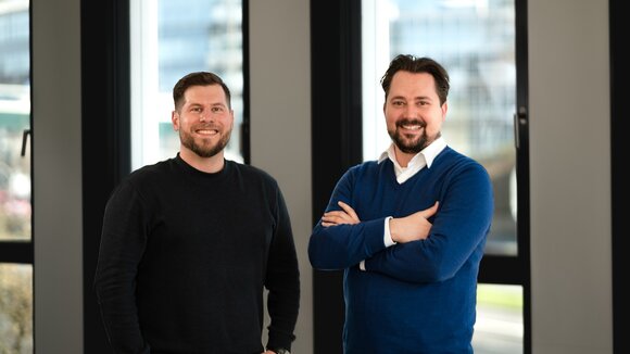 Die beiden Gründer Steffen Braun und Christian Ternai