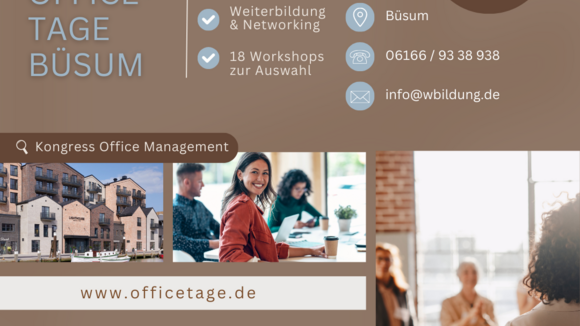 Officetage 2023 - Assistenzkongress in Büsum