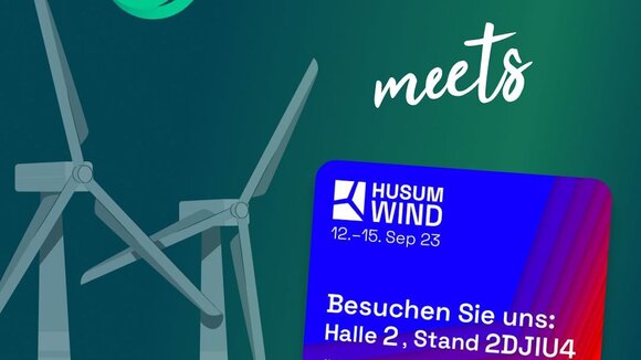 Caeli Wind auf der HUSUM WIND 2023 – Digitaler Pioniergeist trifft auf die deutsche Windbranche
