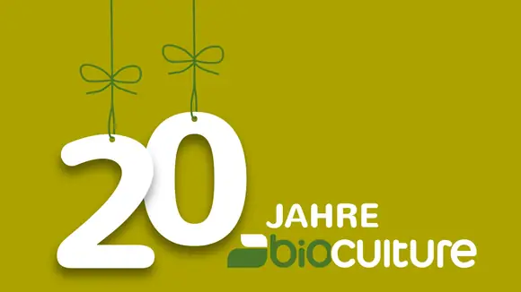 20-jähriges Jubiläum bioculture 