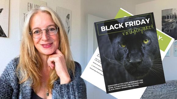 Stressfreier Black Friday mit schnell anpassbaren Marketing-Vorlagen