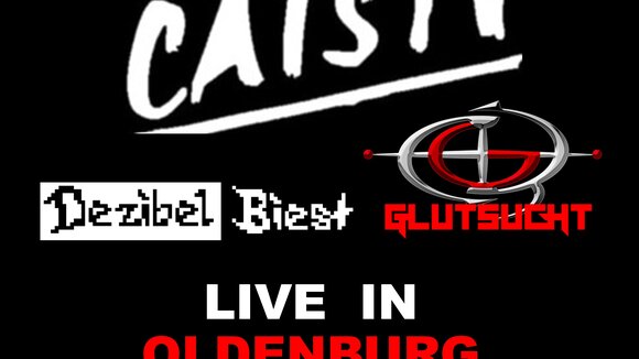 DeutschRockNacht mit Cats TV, GLUTSUCHT & Dezibel Biest