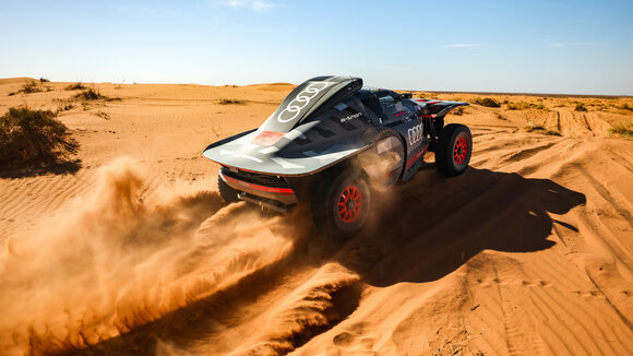 Dakar-Test Marokko, Oktober 2023 - Audi RS Q e-tron
