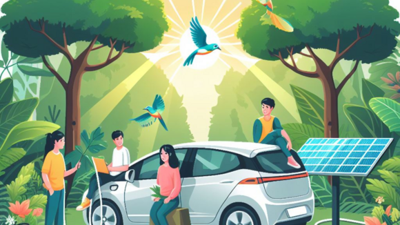 Wie Elektroautos unsere Umwelt revolutionieren in 2024