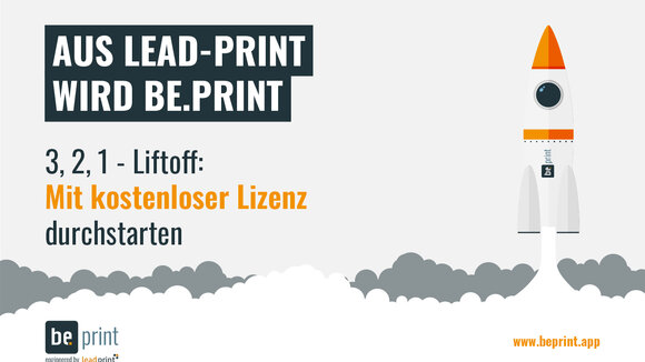 Aus Lead-Print wird be.print