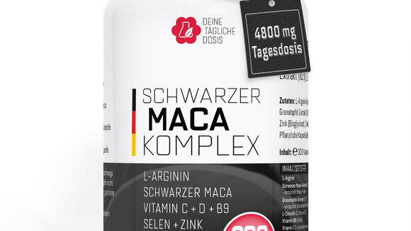 Schwarzer-Maca-Komplex von "Deine tägliche Dosis"