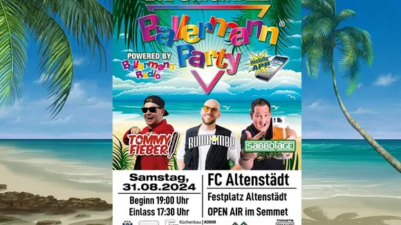 Ballermann pur: Die originale Ballermann Party goes Open-Air