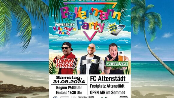 Ballermann pur: Die originale Ballermann Party goes Open-Air
