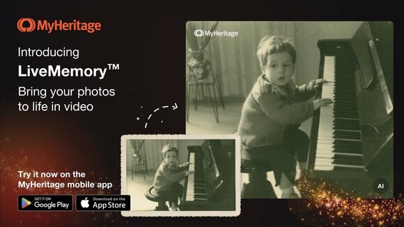 MyHeritage LiveMemory