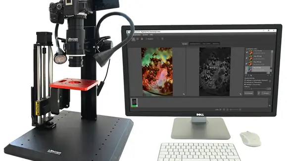 Das LM Weitfeld Fotomikroskop liefert ausgezeichnete Qualität