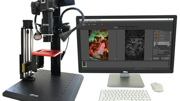Das LM Weitfeld Fotomikroskop liefert ausgezeichnete Qualität