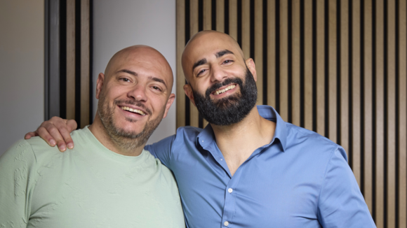 Die Geschäftsführung der Black Knight GmbH: Husein Abdulla und Ramin Al Khakani