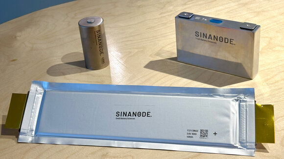 Batteriezellen mit Sinanode-Technologie besitzen kleinen CO2-Footprint
