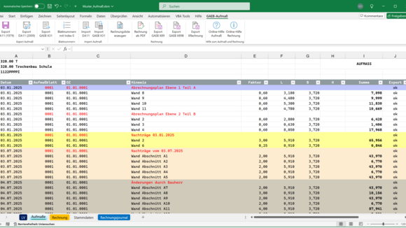 XRechnung direkt aus Mircrosoft Excel