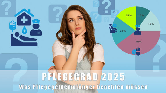 Pflegegrad 2025 - Was Pflegegeldempfänger jetzt beachten müssen