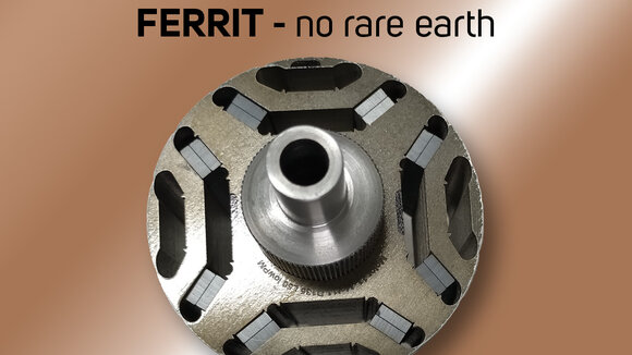 Neu: Synchronmotoren mit Ferrit-Magneten