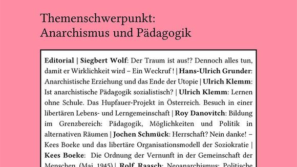 espero – Libertäre Zeitschrift, Nr. 12, Potsdam: Libertad Verlag, Januar 2026, 360 Seiten