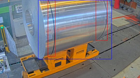 KI-gestützte Erkennung von Coil-Umreifungen mit ibaVision