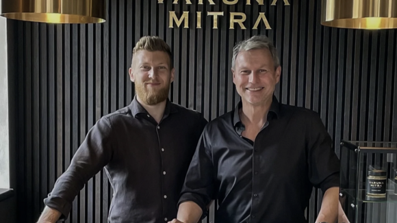 Firmengründer Uwe Mansshardt und Julien Pohl