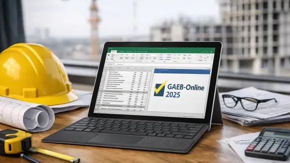 Excel im Bauwesen: Mit GAEB-Online 2025 ein unverzichtbares Werkzeug