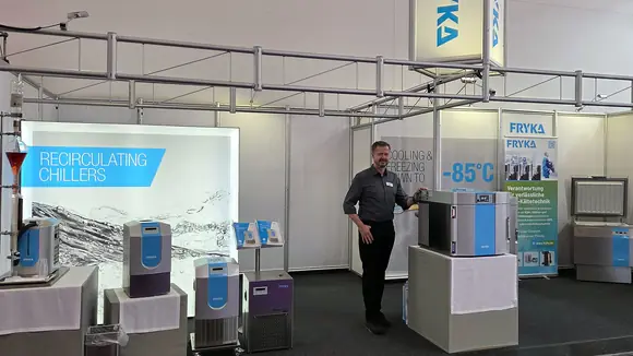 FRYKA-Kältetechnik überzeugt auf der analytica 2026 mit Herstellernähe und einem breiten Produktsortiment