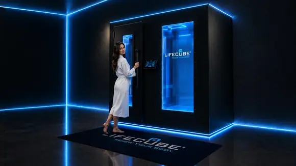 Elektrische Kältekammer LifeCube mit LED Beleuchtung