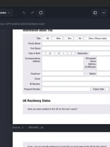 mousePDF ist ein kostenloser PDF-Editor, der ausschließlich im Browser arbeitet. Dokumente werden nicht hochgeladen, nicht gespeichert und nicht an Dritte weitergegeben. Nutzung ohne Registrierung, verfügbar in 41 Sprachen. mousepdf.com